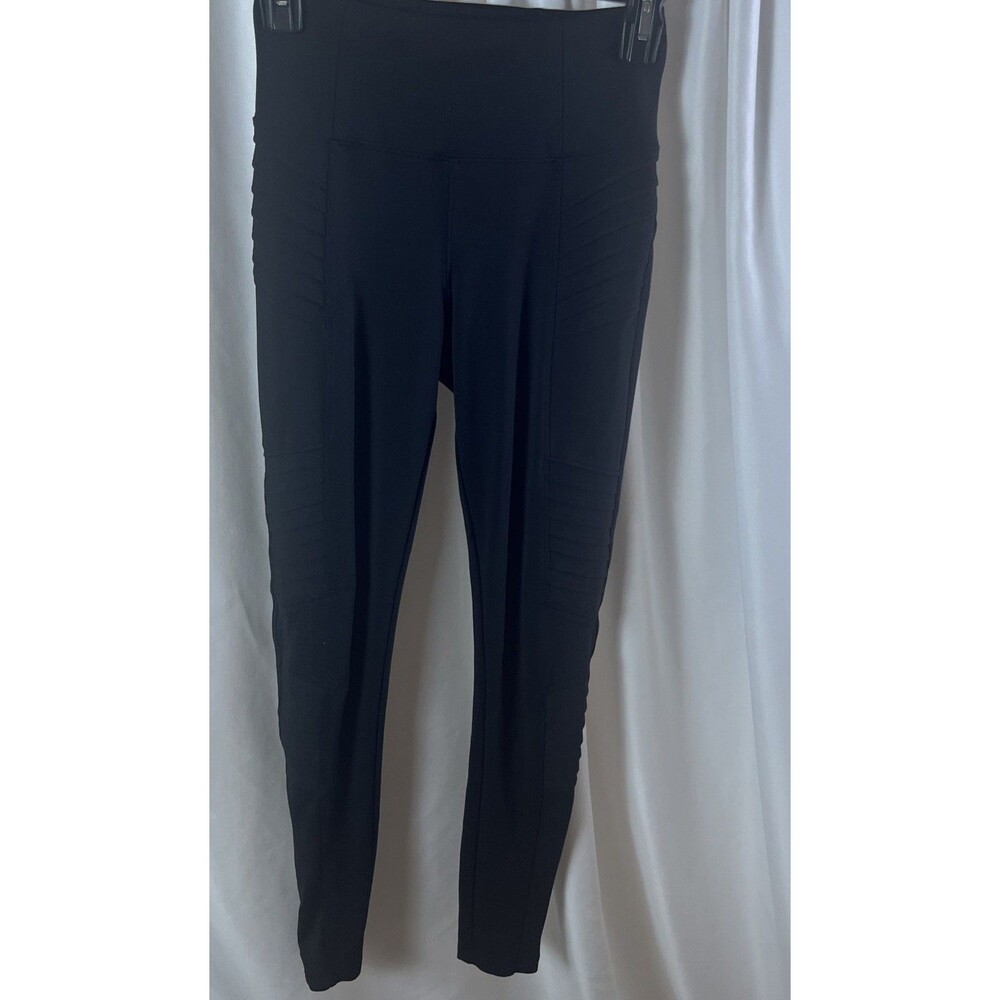 Athleta Women’s Delancey Black Moto Tight Suze XXS High Performance Activewear